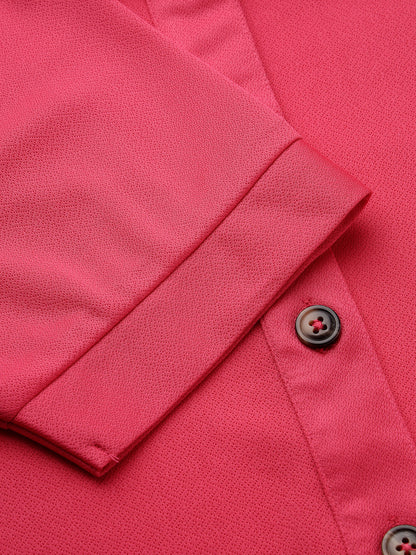 Style Quotient Women Formal Pink Shirt