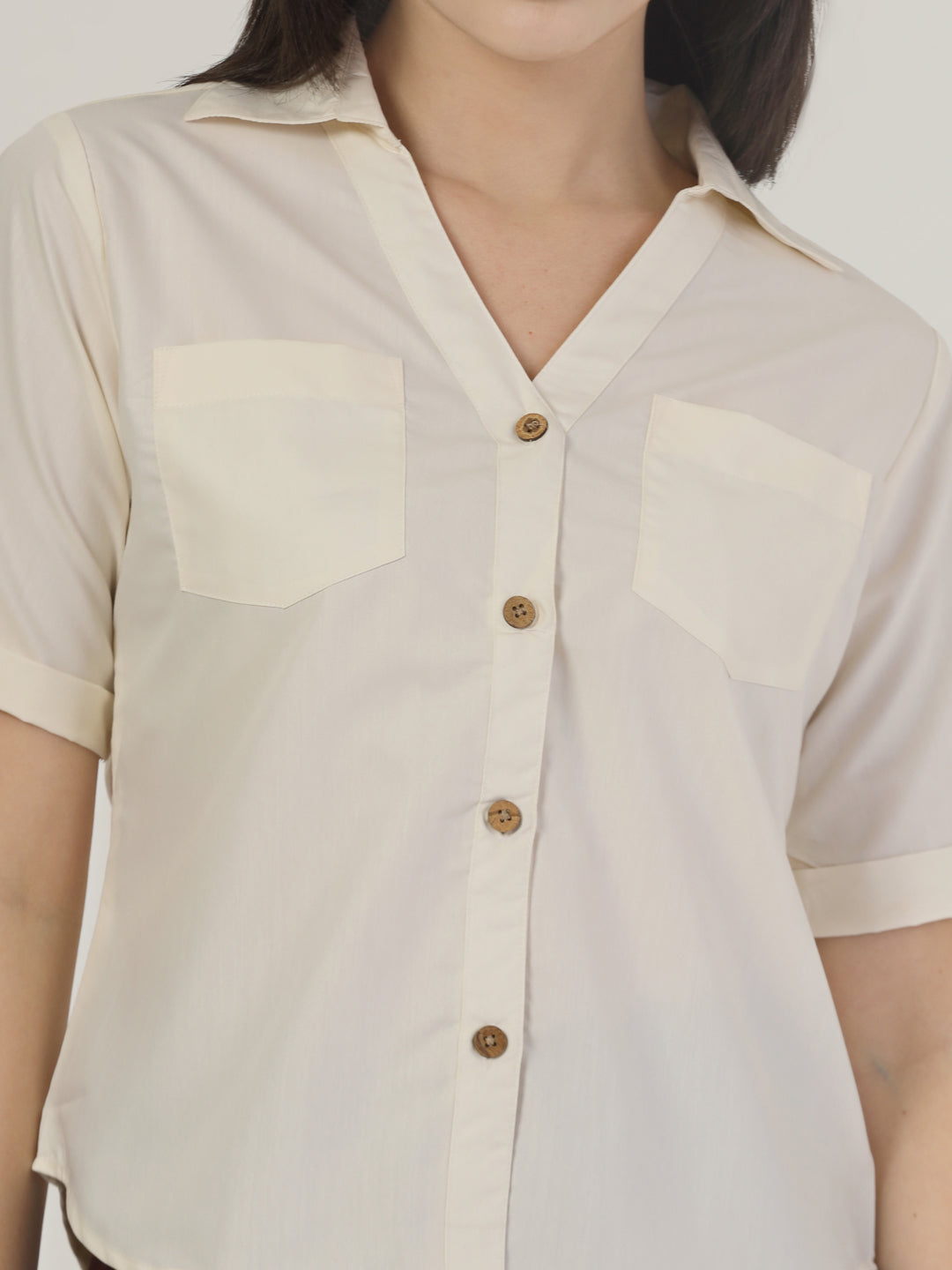 Style Quotient Womens Shirt with front Double Pockets