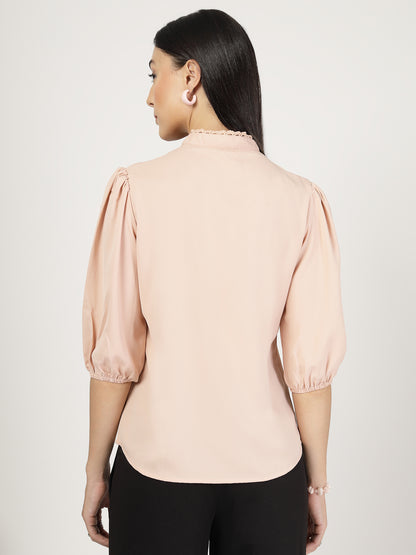 Style Quotient Womens Three-quarter Sleeve Shirt