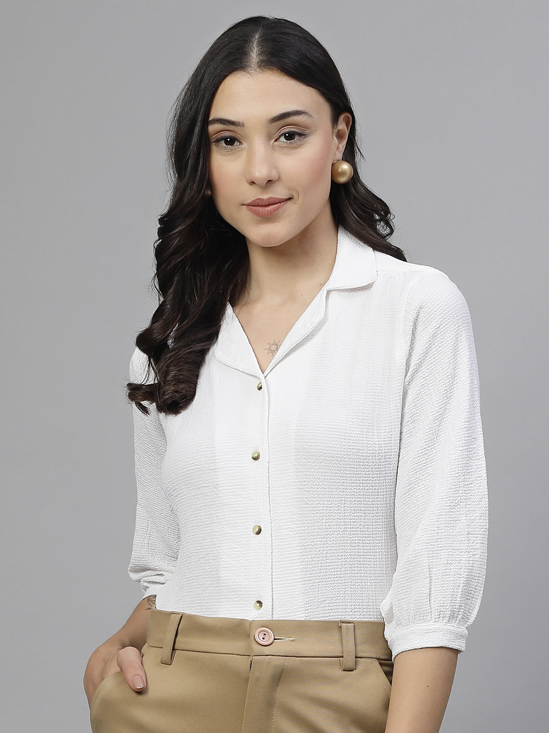 Style Quotient Women White shirt