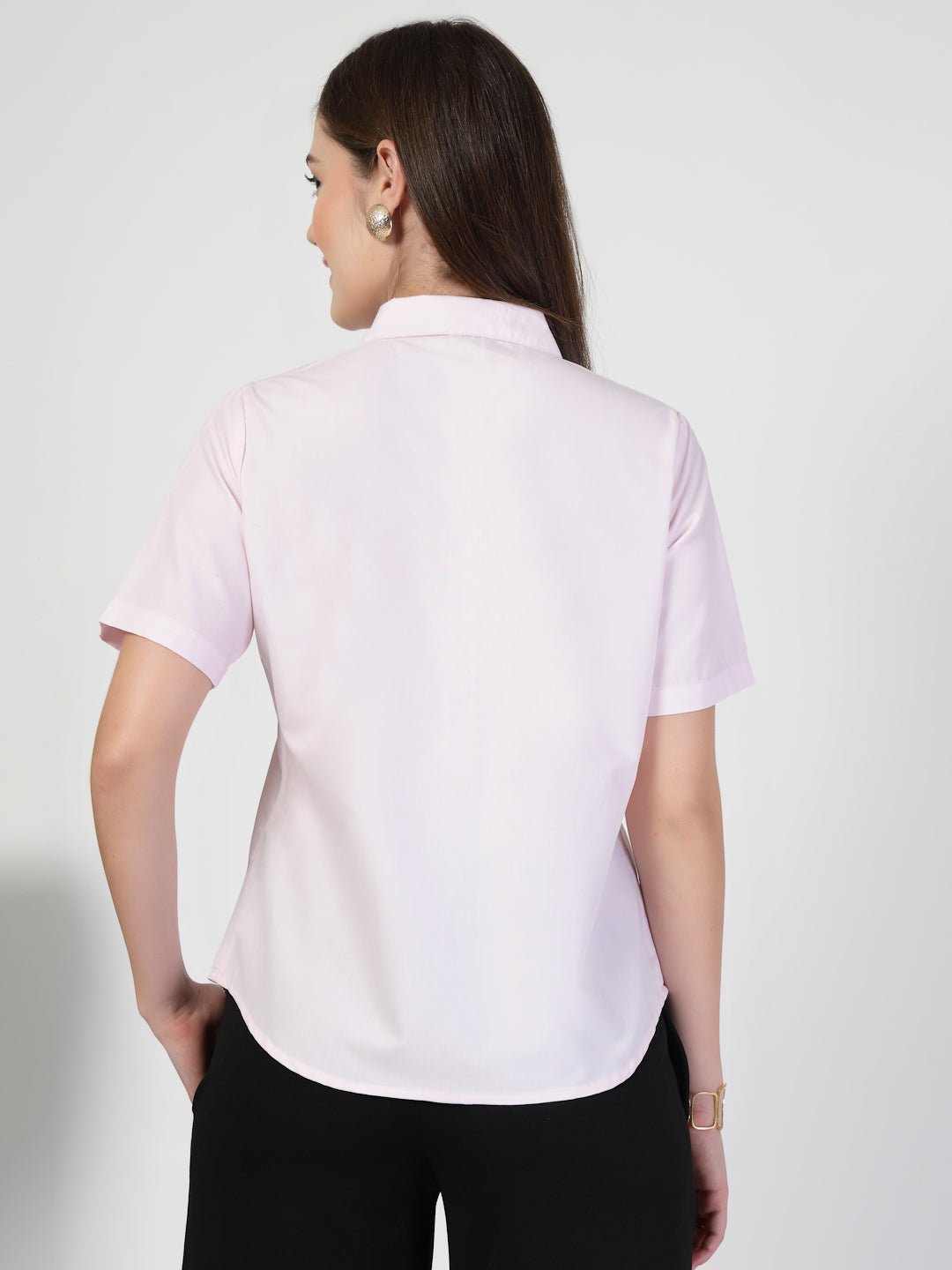 Style Quotient Women Pink formal shirt