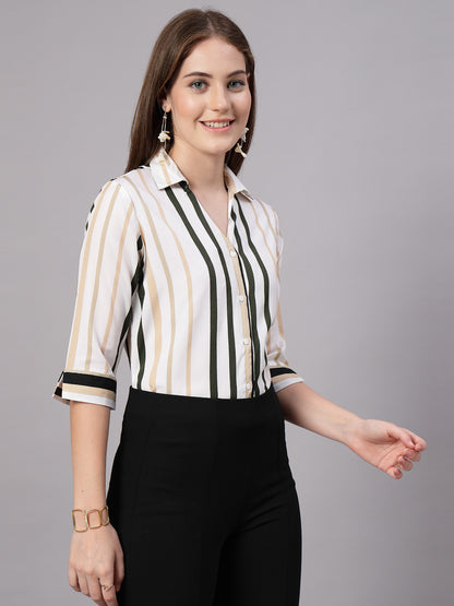 Style Quotient Women Multi color Formal Shirt