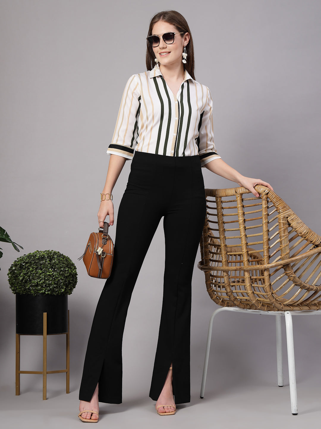 Style Quotient Women Multi color Formal Shirt