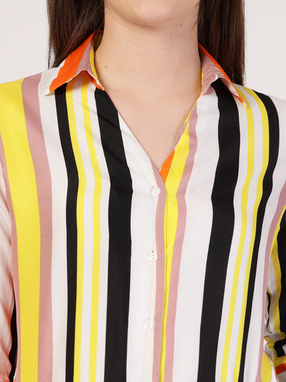 Style Quotient Women Multi color Formal Shirt