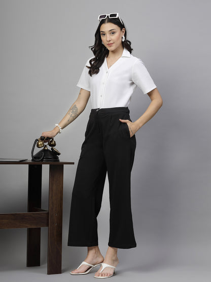 Style Quotient Women White knit shirt