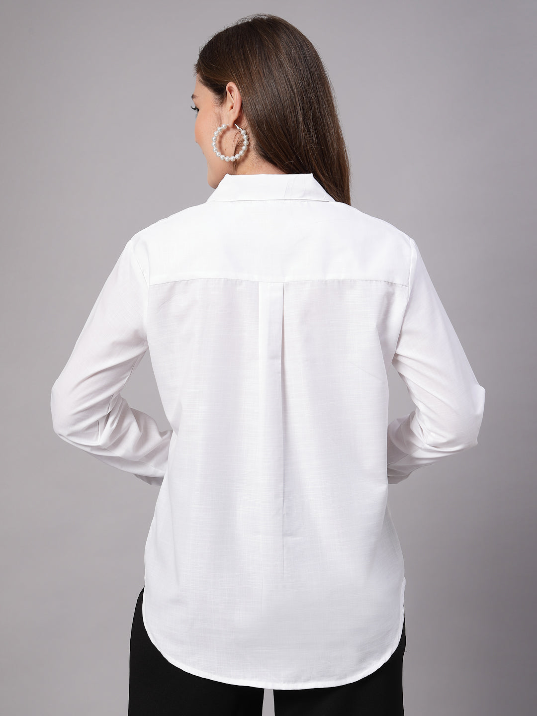 Style Quotient Women White Oversize shirt