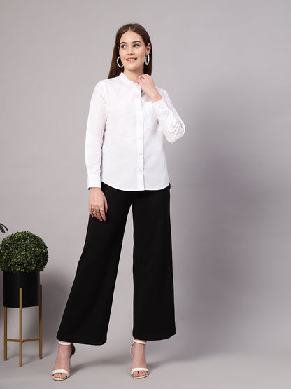 Style Quotient Women White Oversize shirt