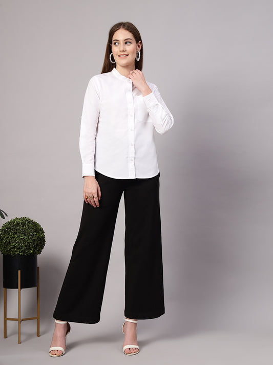 Style Quotient Women White Oversize shirt