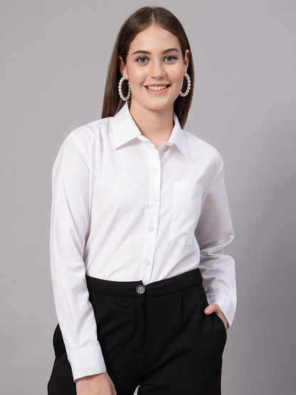 Style Quotient Women White Oversize shirt