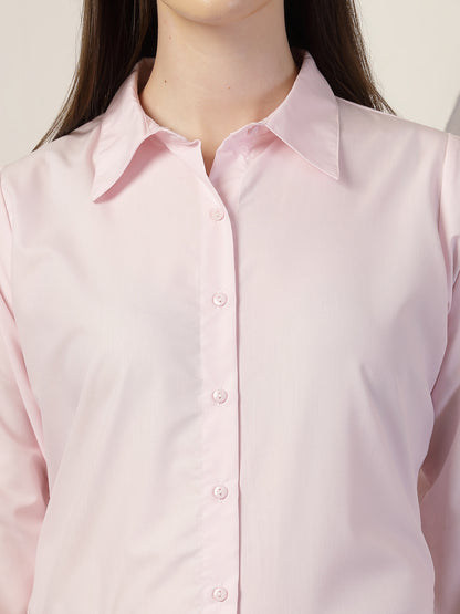 Style Quotient Women Pink formal shirt