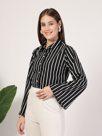 Style Quotient Women Black white shirt