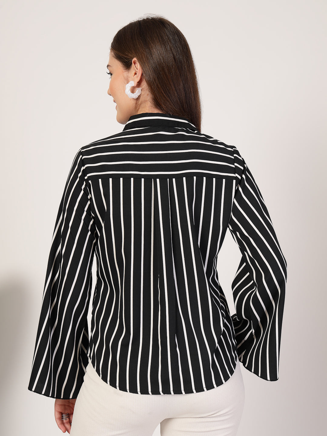 Style Quotient Women Black white shirt