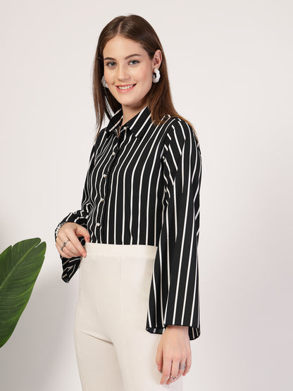 Style Quotient Women Black white shirt