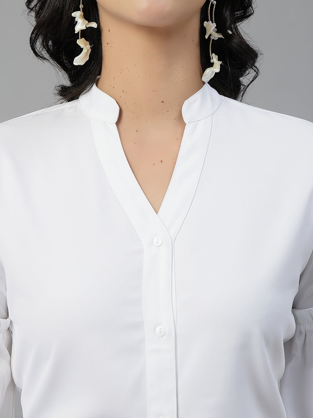 Style Quotient Women White shirt style top