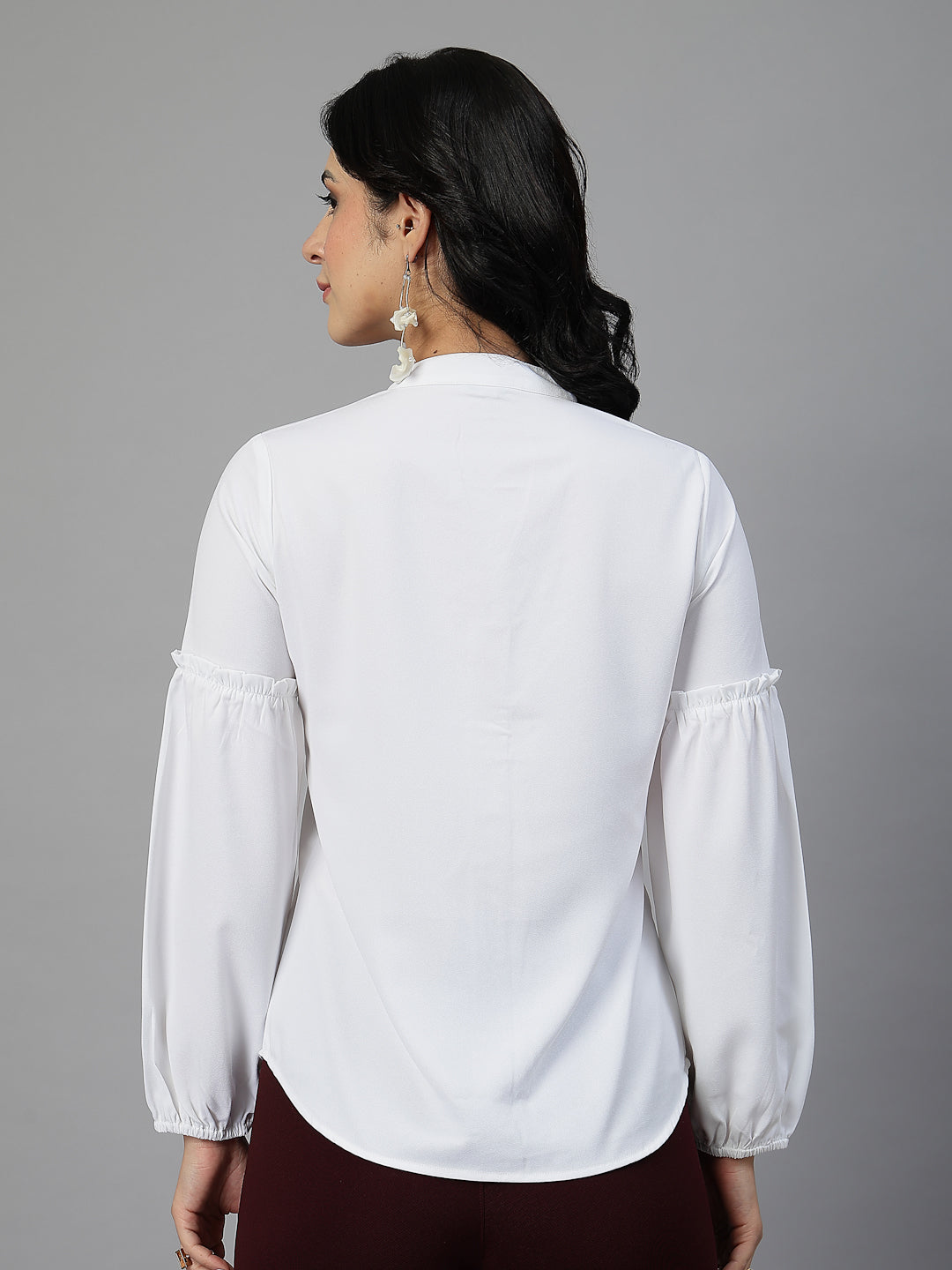 Style Quotient Women White shirt style top