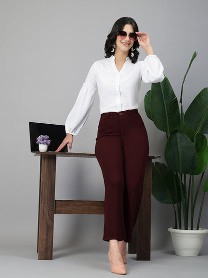 Style Quotient Women White shirt style top