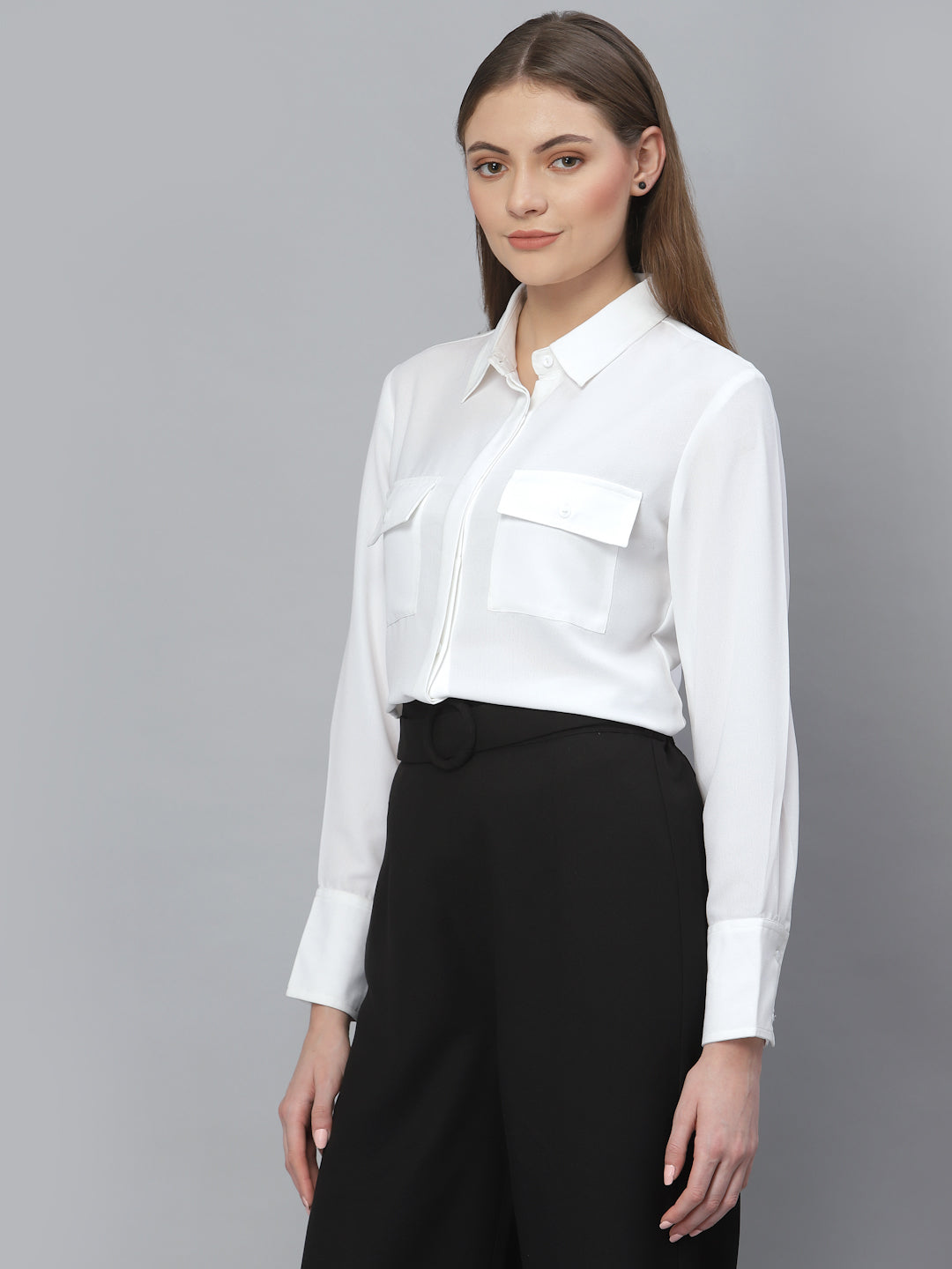 White formal shirt sales women